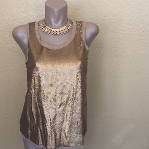 Michael Kors Sequins Surround Dress Tank NWT